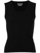 Boutique Moschino Stretch-jersey Top - Black