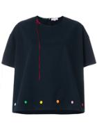 Mira Mikati Rainbow Knit Top - Blue