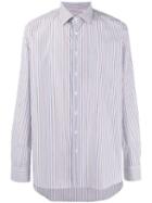 Etro Striped Long Sleeve Shirt - White