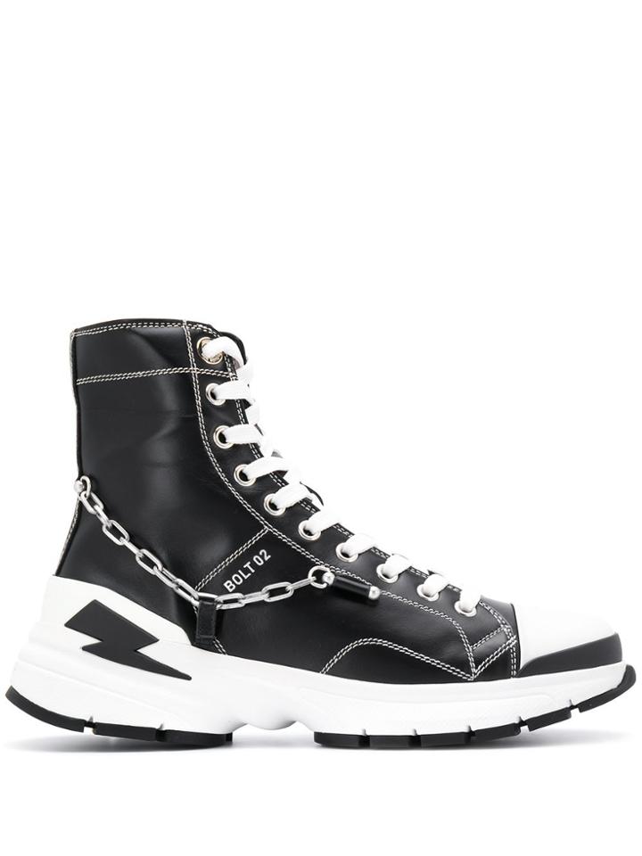 Neil Barrett Neil Barrett Bct320cm9011 1124 - Black