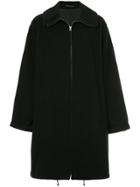 Yohji Yamamoto Vintage Zip-through Coat - Black