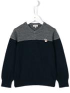 Paul Smith Junior V-neck Cardigan, Boy's, Size: 12 Yrs, Blue