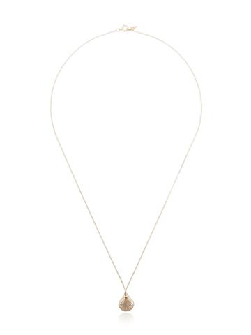 Loren Stuart 14k Yellow Gold Birth Of Venus Shell Necklace