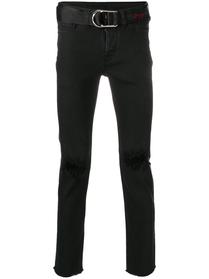 Zadig & Voltaire Zadig & Voltaire X Evan Ross Ripped Jeans - Black