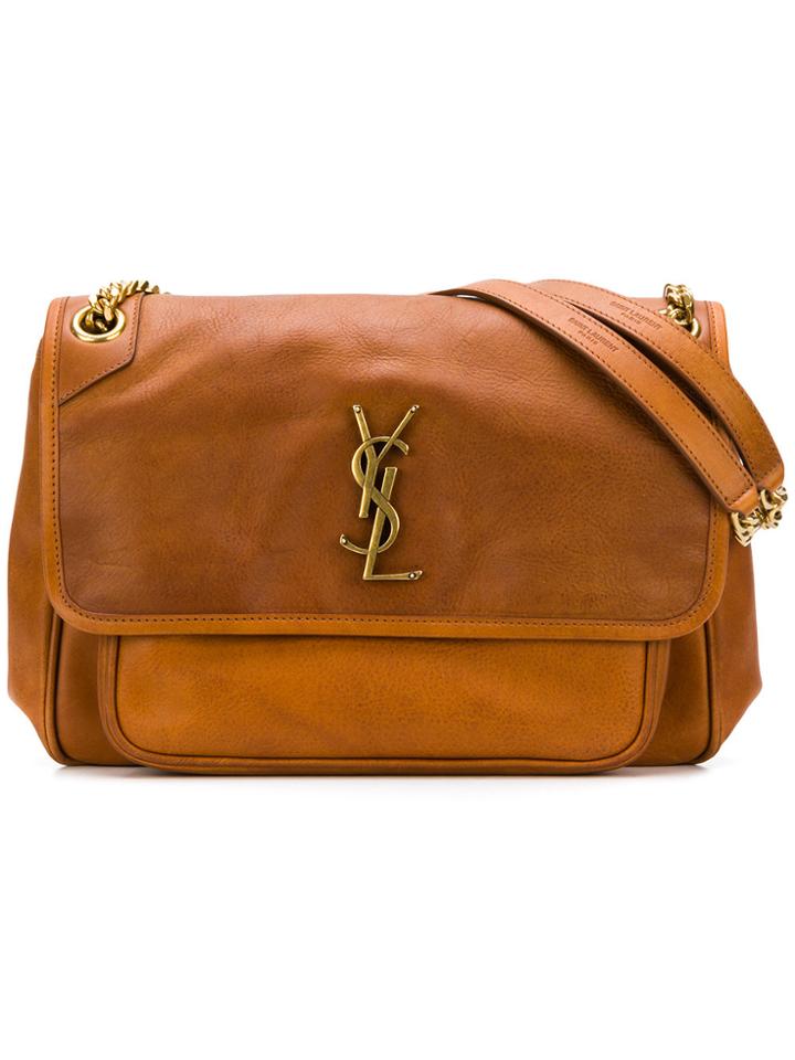 Saint Laurent West Hollywood Shoulder Bag - Brown