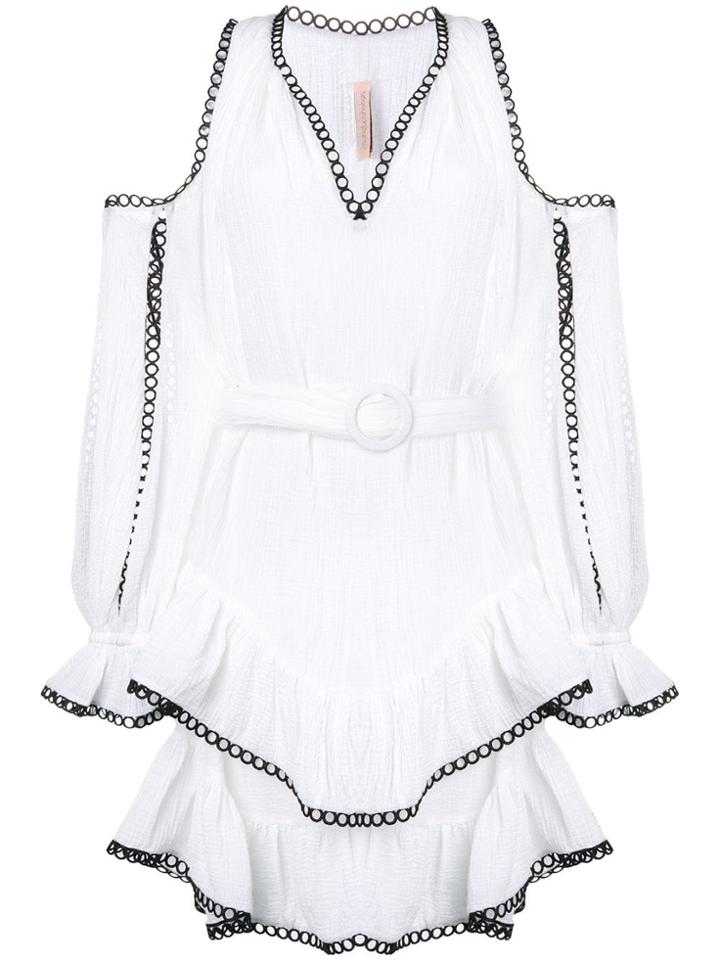 Maria Lucia Hohan Delia Mini Dress - White