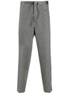 Jil Sander Drawstring Trousers - Grey