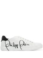 Philipp Plein Lo-top Signature Sneakers - White