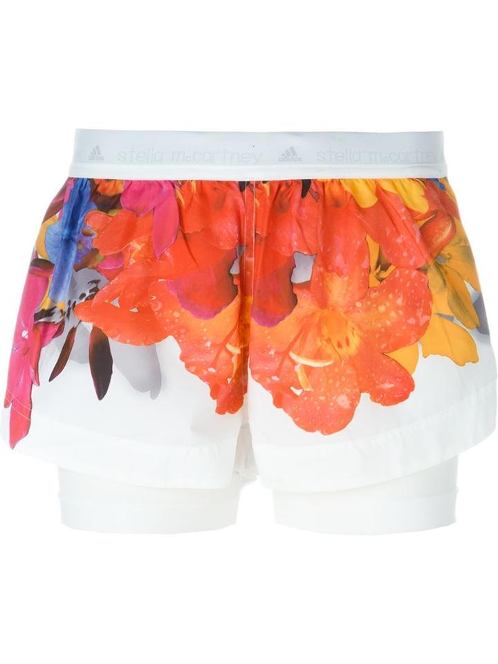 Adidas By Stella Mccartney 'blossom' Running Shorts