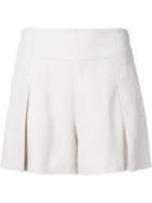 Derek Lam 10 Crosby A-line Shorts, Women's, Size: 2, Nude/neutrals, Viscose/linen/flax