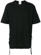 Lost & Found Rooms - Taped T-shirt - Men - Cotton - Xl, Black, Cotton