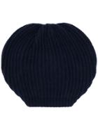 Gentry Portofino Ribbed Knit Beanie - Blue