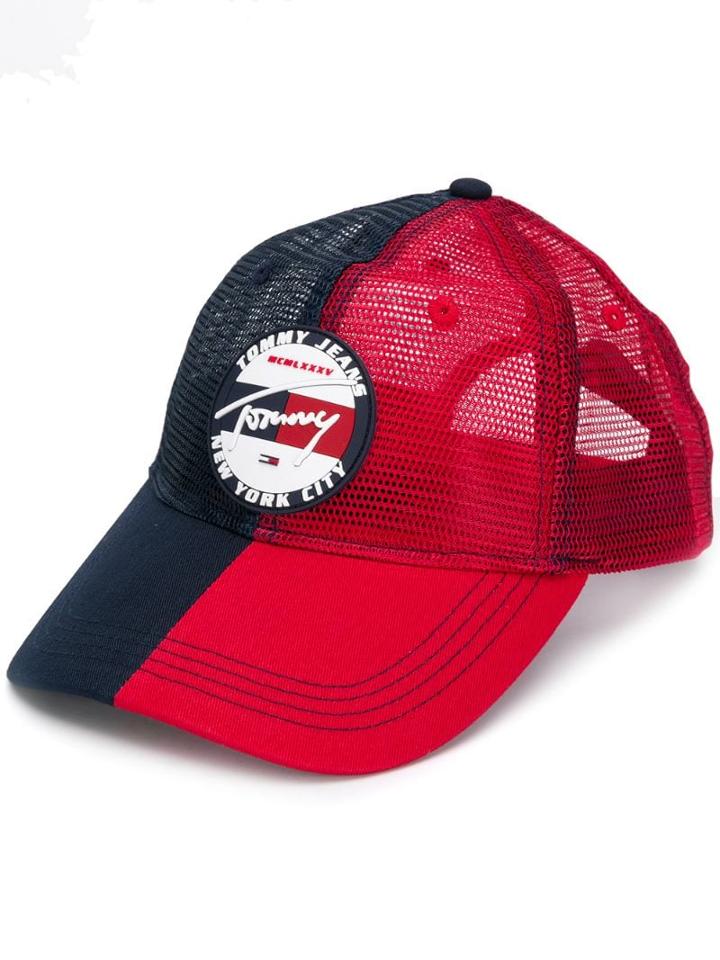 Tommy Hilfiger Heritage Logo Baseball Cap - Blue