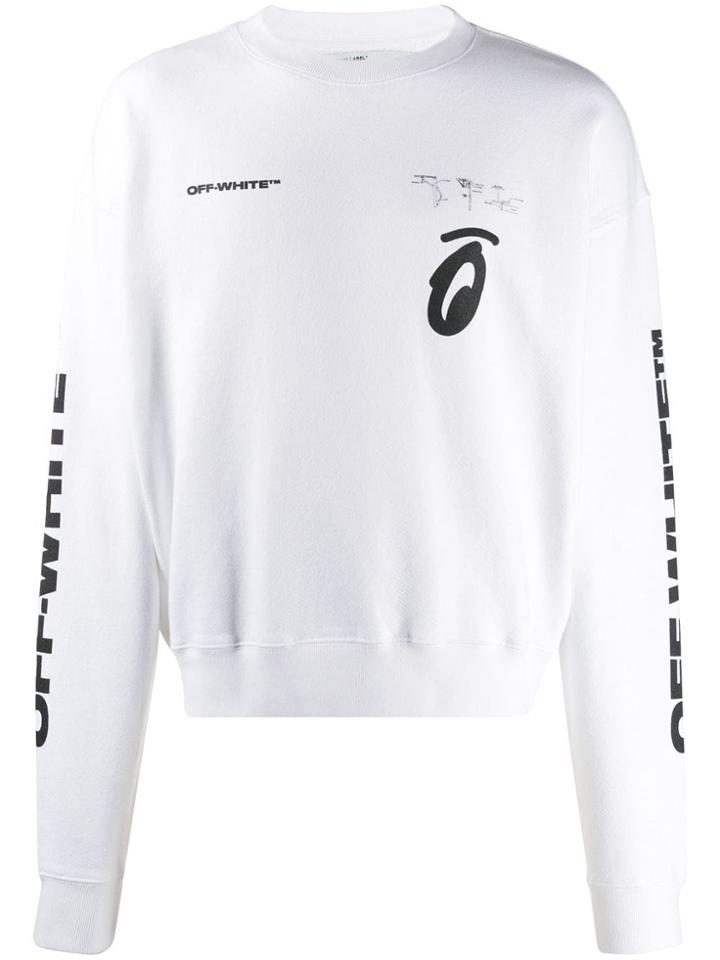 Off-white Logo Printed Sweatshirt
