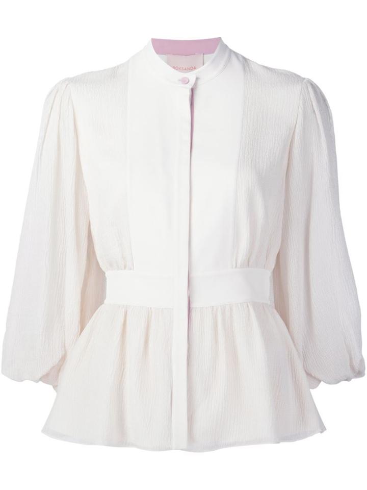 Roksanda Cinched Waist Blouse