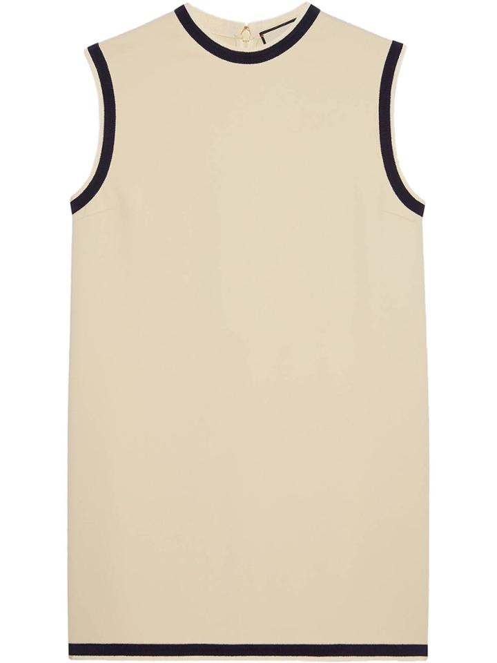 Gucci Stretch Viscose Tunic Top - White
