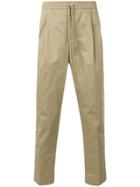 Moncler Drawstring Chino Trousers - Neutrals