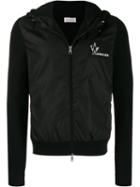 Moncler Bi-material Zipped Jacket - Black