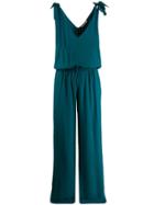 Fisico Tie Shoulder Jumpsuit - Green