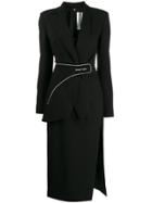Off-white Tailored Suit Dress - Black