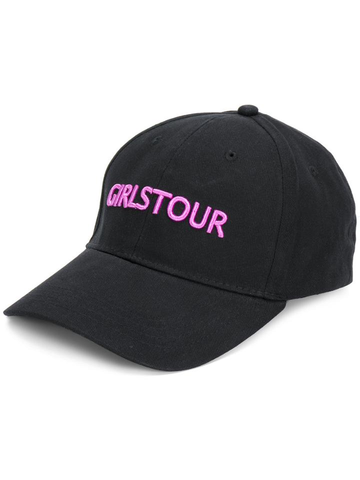 Chiara Ferragni Girlstour Bow Tie Back Cap - Black