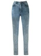 Amapô High Waisted Skinny Jeans, Women's, Size: 36, Blue, Cotton/elastodiene