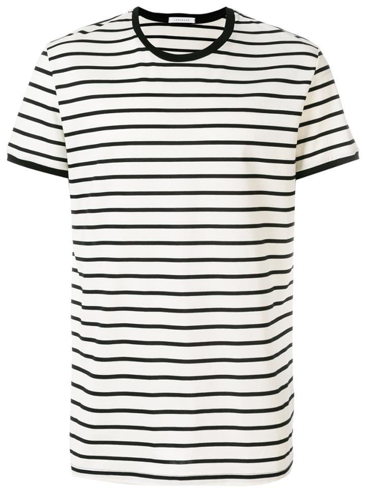 Low Brand Striped T-shirt - Black