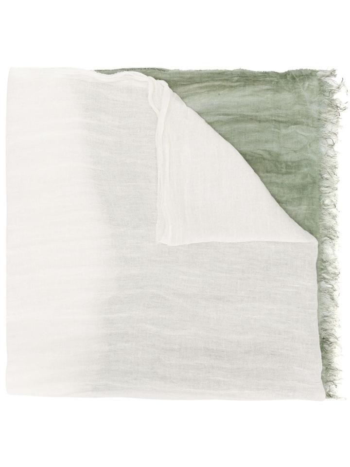 Fabiana Filippi Bicolour Scarf - Green