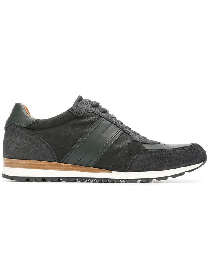 Tommy Hilfiger Panelled Low Top Sneakers - Blue