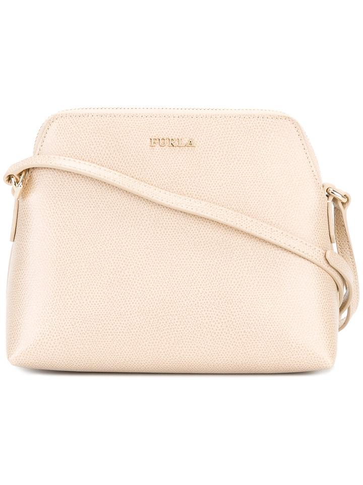 Furla Boheme Cross-body Bag, Women's, Nude/neutrals, Nylon/viscose