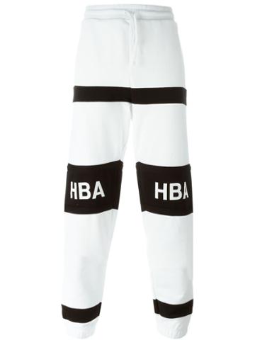 Hood By Air 'jockey' Track Pants, Men's, Size: Large, White, Cotton