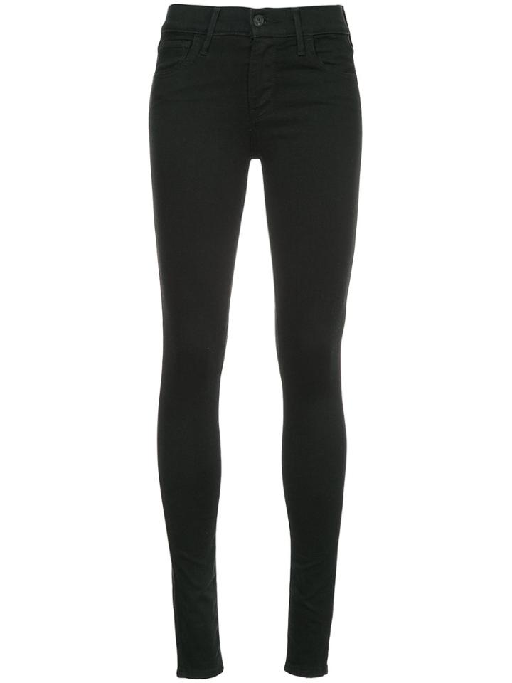 Levi's High-waist Skinny Jeans - Black