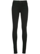Levi's High-waist Skinny Jeans - Black