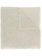 Le Tricot Perugia - Wool Scarf - Women - Virgin Wool - One Size, Nude/neutrals, Virgin Wool