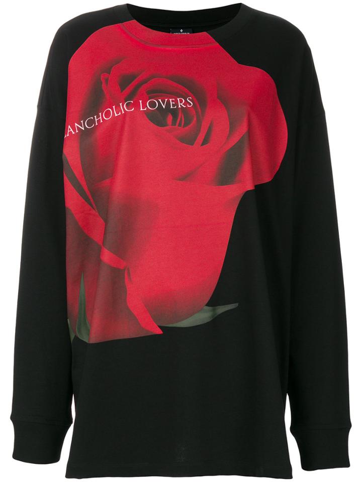 Marcelo Burlon County Of Milan Uske Over T-shirt - Black