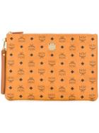 Mcm Stark Wrislet Pouch - Brown
