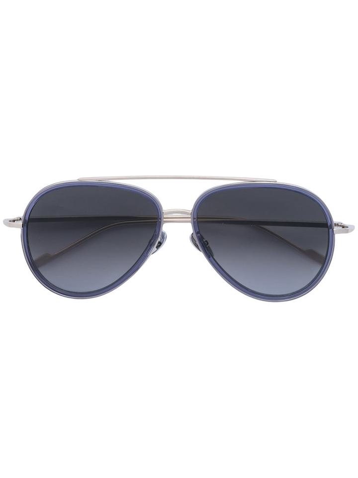 Courrèges - Windsor Aviator Sunglasses - Women - Acetate/metal - One Size, Grey, Acetate/metal