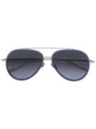 Courrèges - Windsor Aviator Sunglasses - Women - Acetate/metal - One Size, Grey, Acetate/metal