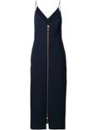 Ellery Zipped Long Dress - Blue