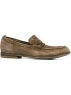 Officine Creative Cassel Loafers, Men's, Size: 6.5, Brown, Suede/leather