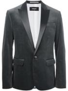 Dsquared2 Formal Jacket, Men's, Size: 52, Grey, Cotton/spandex/elastane/silk/polyester