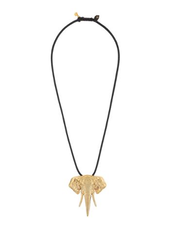 Lako Bukia X Natia Khutsishvili Elephant Necklace - Metallic