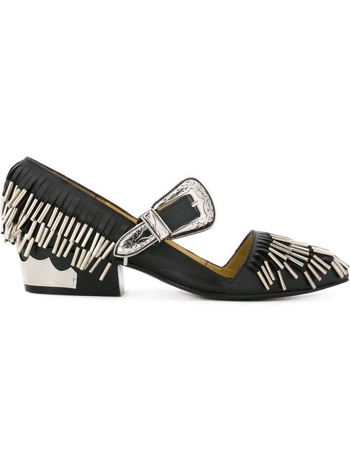 Toga Fringed Pumps