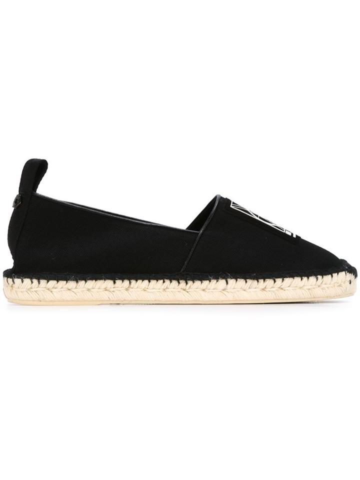 Mcq Alexander Mcqueen Glyph Logo Patch Espadrilles