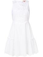 Ermanno Scervino Embroidered Mini Dress - White