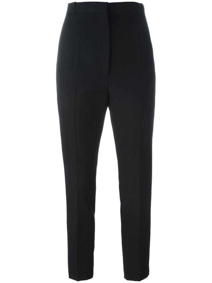Haider Ackermann Drop-crotch Cropped Trousers, Women's, Size: 38, Black, Cotton