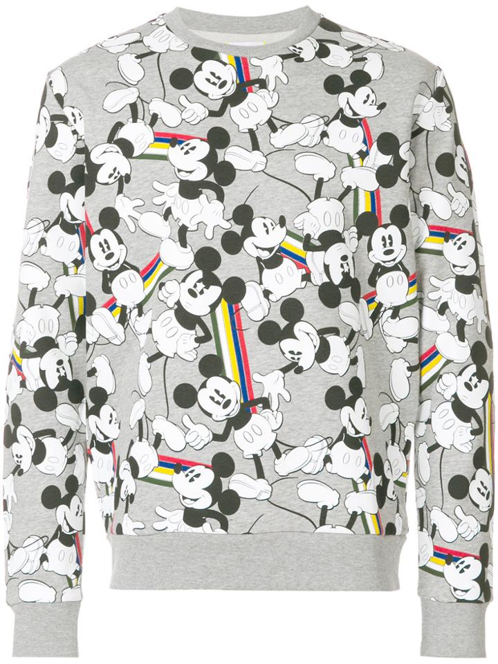 Iceberg Mickey Print Sweatshirt - Grey