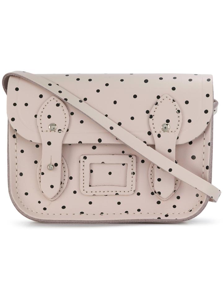 The Cambridge Satchel Company Tiny Polka Dot Satchel - Pink & Purple