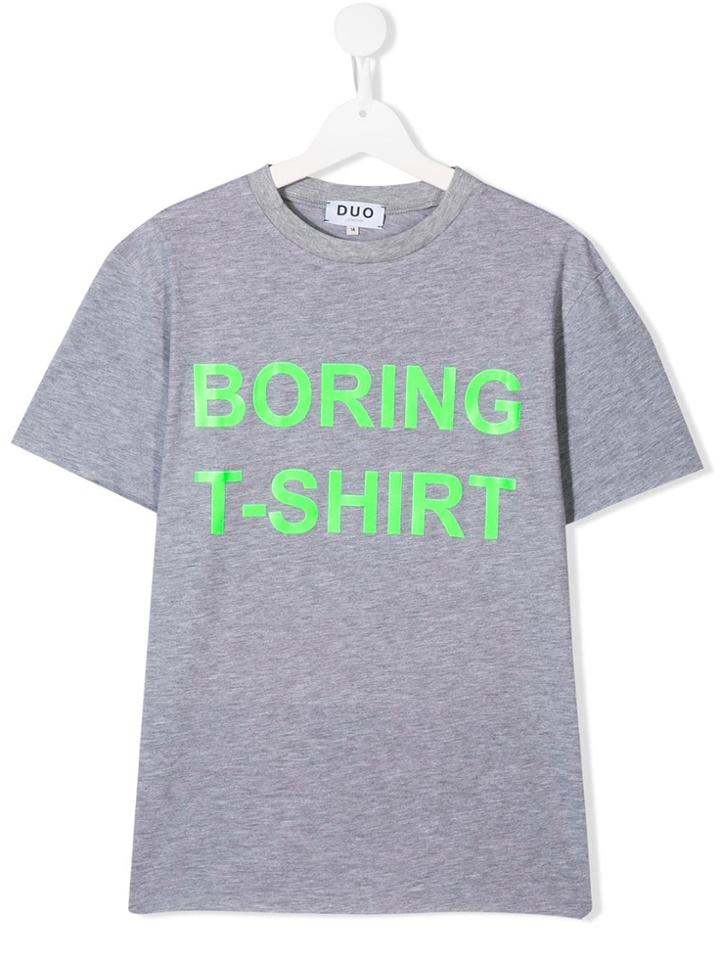 Natasha Zinko Boring T-shirt - Grey