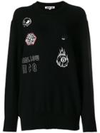 Mcq Alexander Mcqueen Patch Detail Sweater - Black